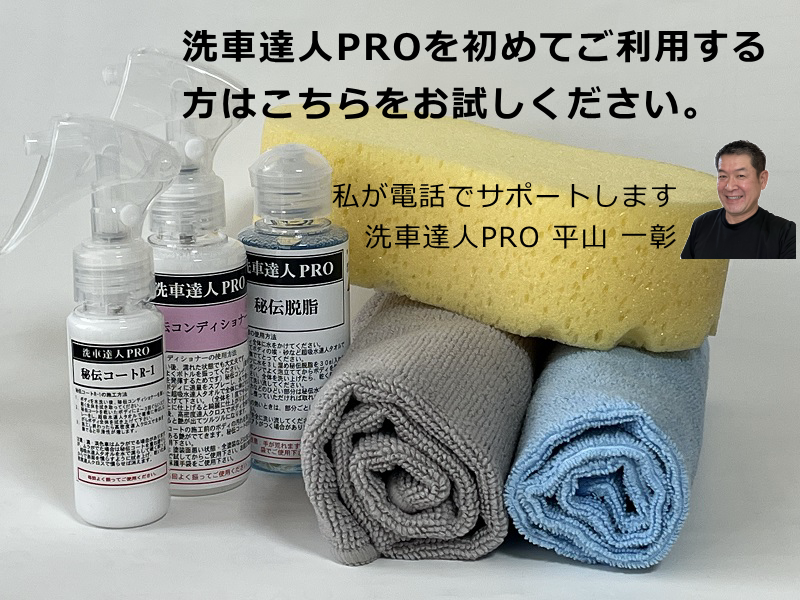 プロ仕様 洗車セット／艶・撥水・水アカ除去（送料無料） カーシャンプー プロスタッフ 極艶 ワックスシャンプー S142 2L